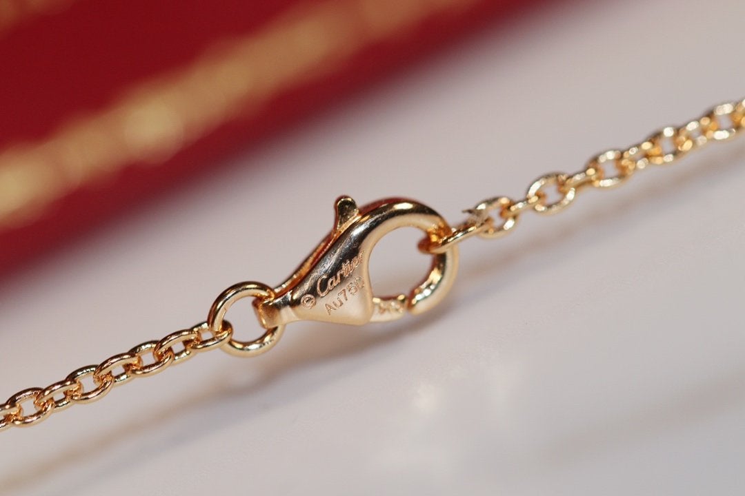 [Dawnora Jewelry]LOVE NECKLACE PINK GOLD AND SILVER