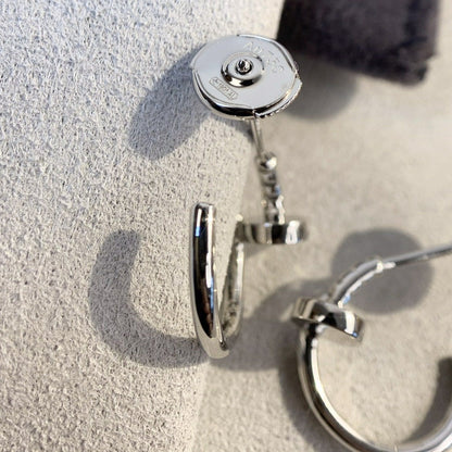 [Dawnora Jewelry]JUSTE EARRINGS SILVER