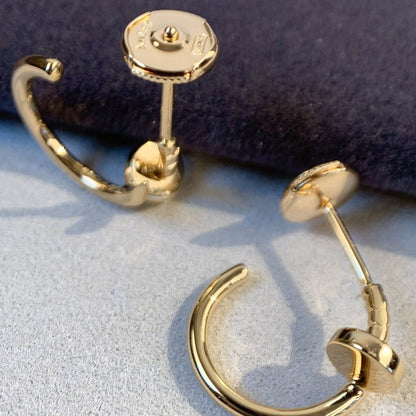 [Dawnora Jewelry]JUSTE EARRINGS PINK GOLD