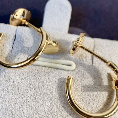 [Dawnora Jewelry]JUSTE EARRINGS PINK GOLD
