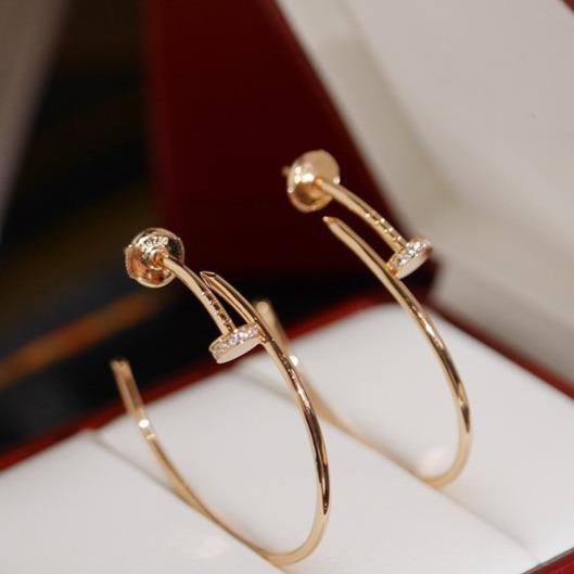 [Dawnora Jewelry]JUSTE EARRINGS DIAMONDS 1.8MM