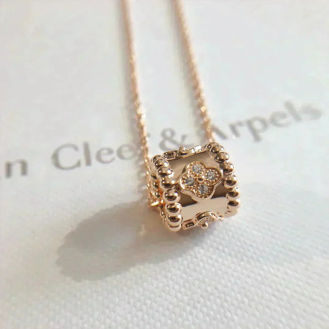 [Dawnora Jewelry]PERLEE PEDANT NECKLACE GOLD / ROSE GOLD