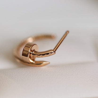 [Dawnora Jewelry]JUSTE EARRINGS PINK GOLD