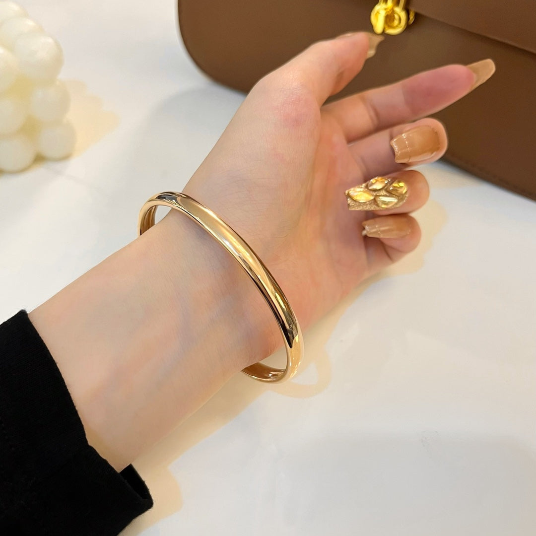 [Dawnora Jewelry]PANTHERE GOLD DIAMOND OPEN BRACELET