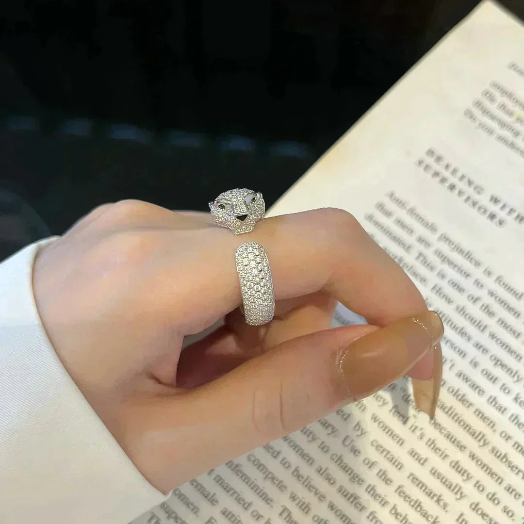 [Dawnora Jewelry]PANTHERE 5.5MM ALL DIAMOND RING