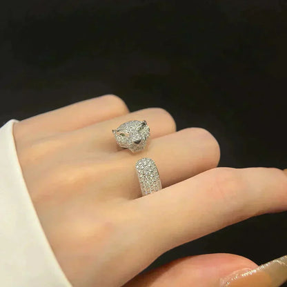 [Dawnora Jewelry]PANTHERE 5.5MM ALL DIAMOND RING
