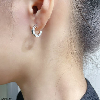 [Dawnora Jewelry]LOVE MINI EARRINGS