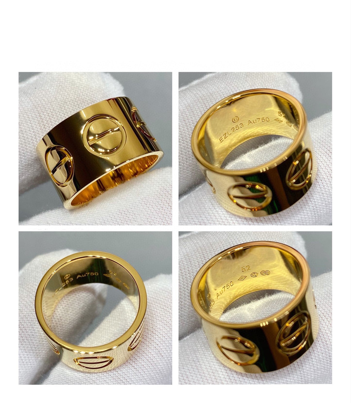 [Dawnora Jewelry]LOVE 11MM LARGE RING