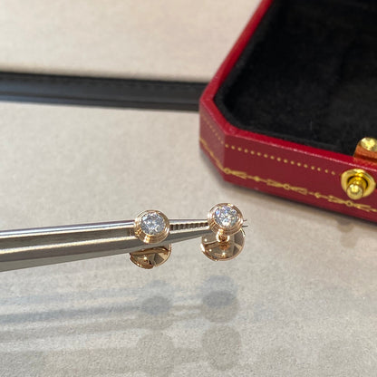 [Dawnora Jewelry]DAMOUR DIAMOND EARRINGS