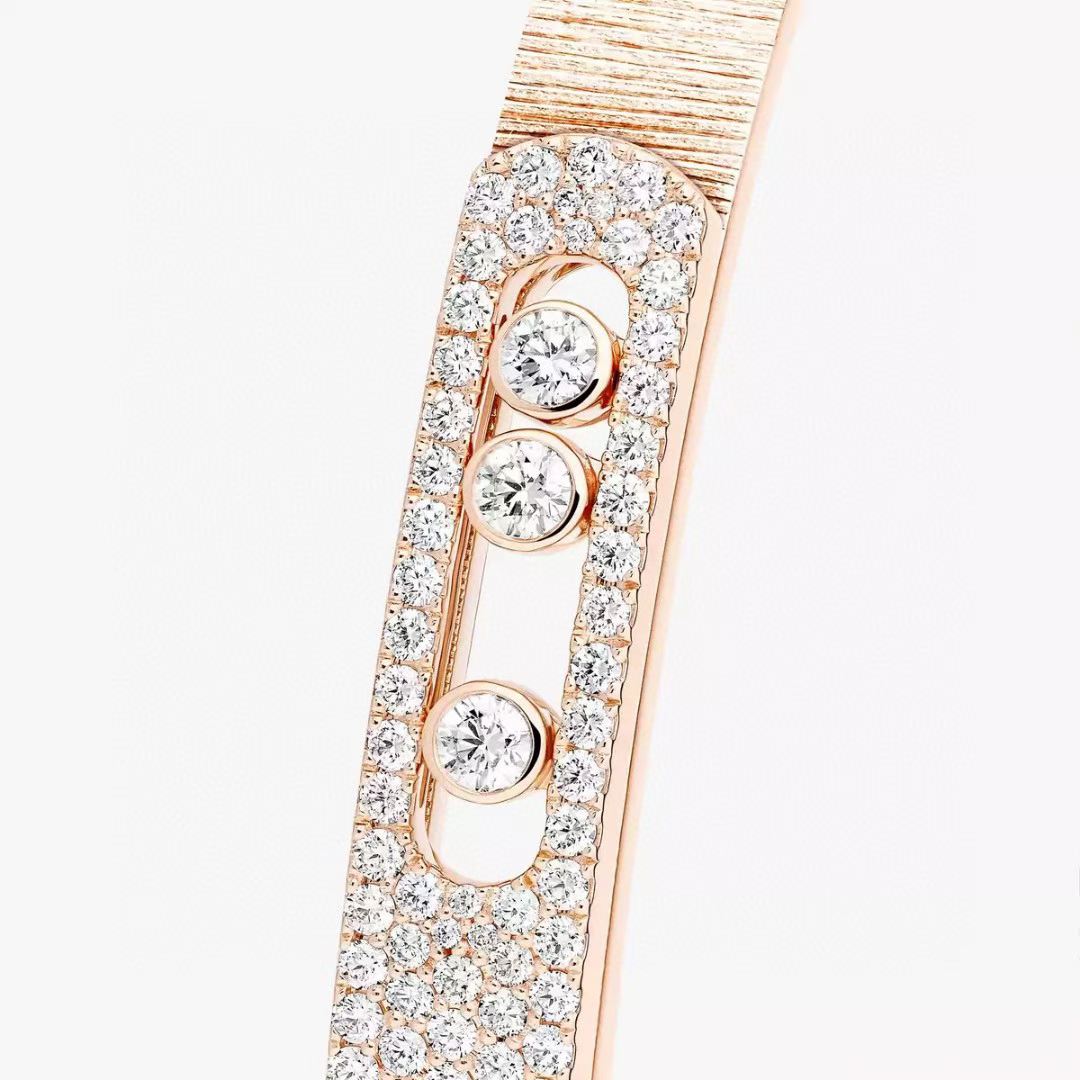 [Dawnora Jewelry]2026 BRAND-NEW FROSTED BRACELET WITH DIAMONDS THREE COLORS