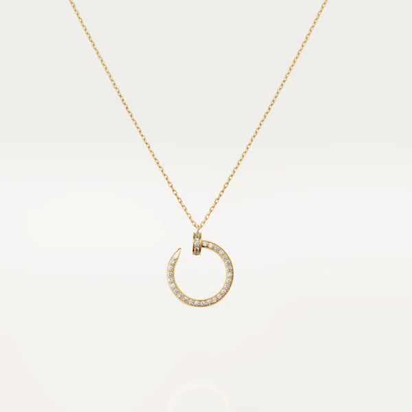 [Dawnora Jewelry]JUSTE NECKLACE GOLD DIAMONDS