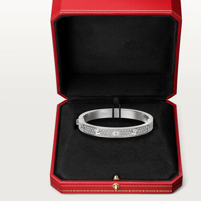 [Dawnora Jewelry]LOVE BRACELET 6.1MM DIAMOND-PAVED