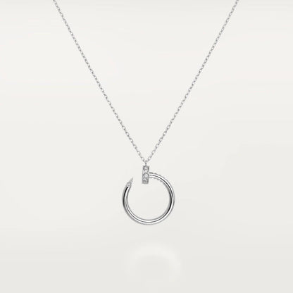 [Dawnora Jewelry]JUSTE NECKLACE SILVER