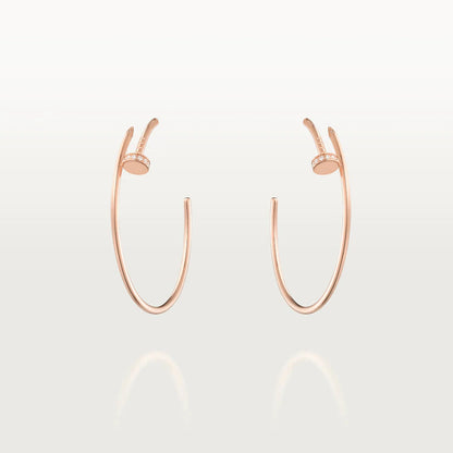 [Dawnora Jewelry]JUSTE EARRINGS DIAMONDS 1.8MM