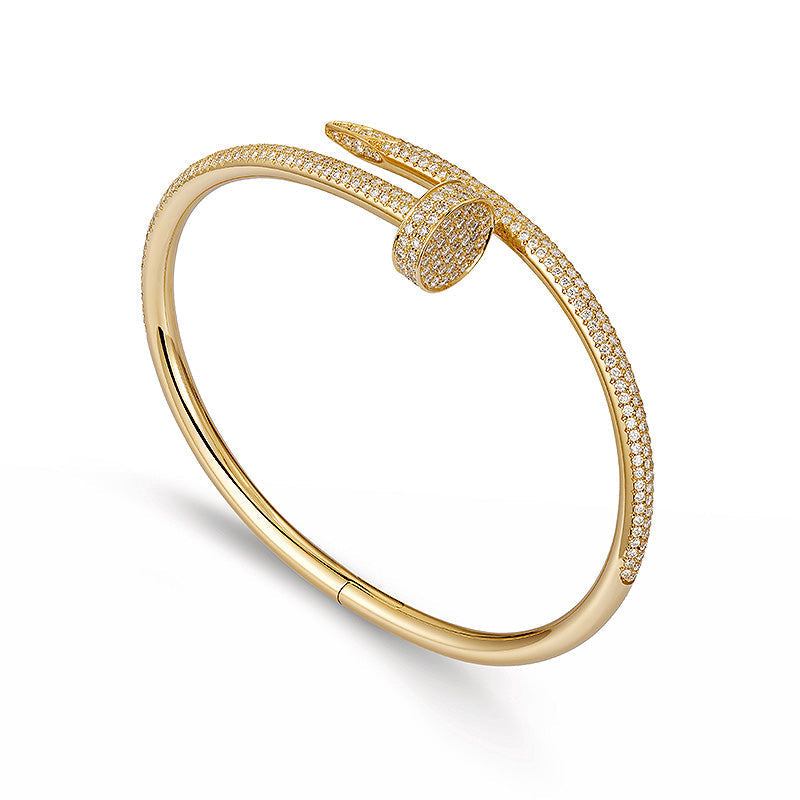 [Dawnora Jewelry]JUSTE BRACELET 3.5MM ALL DIAMONDS