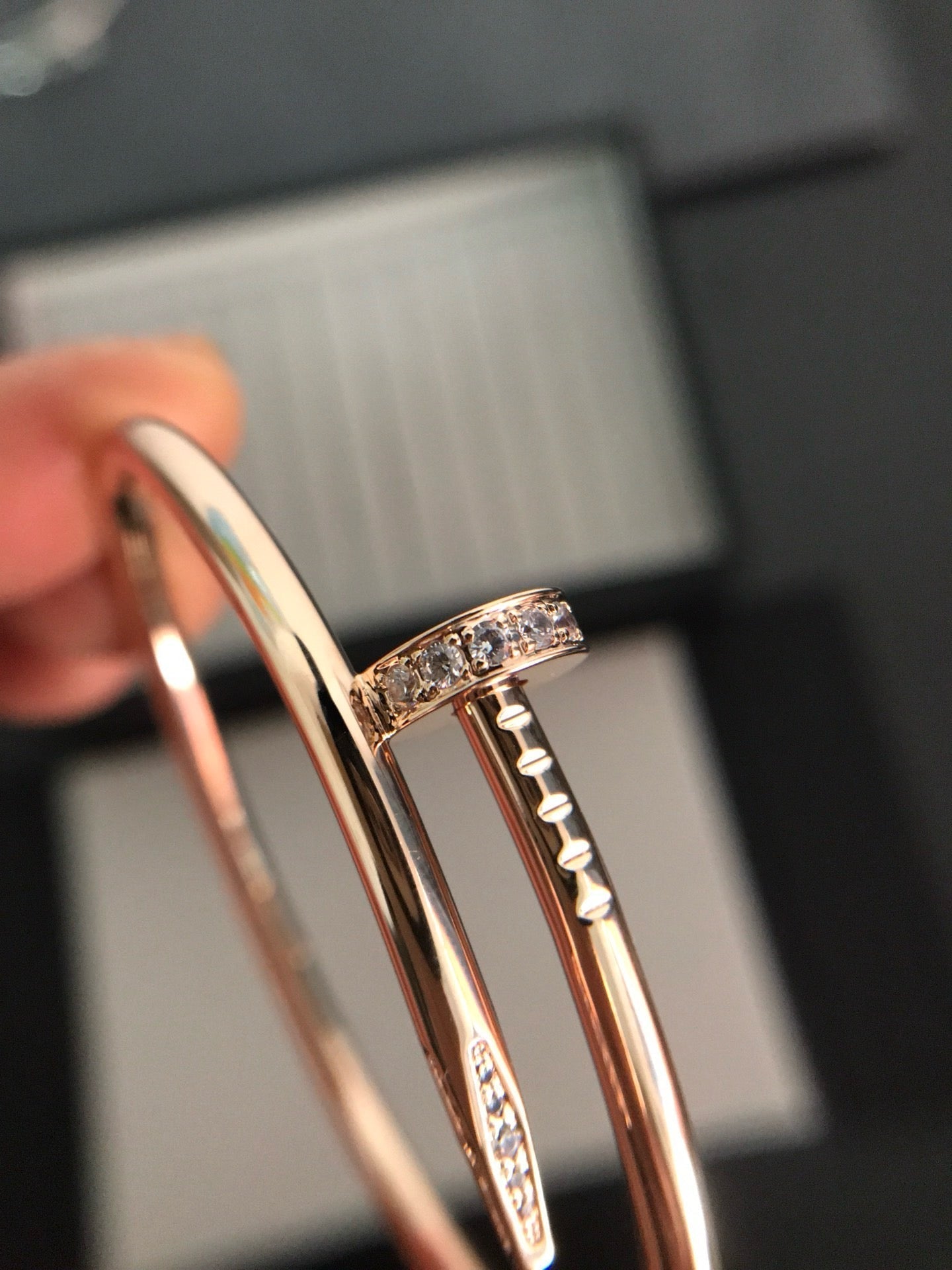 [Dawnora Jewelry]JUSTE BRACELET 3.5MM DIAMONDS