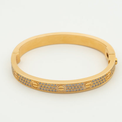[Dawnora Jewelry]LOVE BRACELET 6.1MM DIAMOND-PAVED