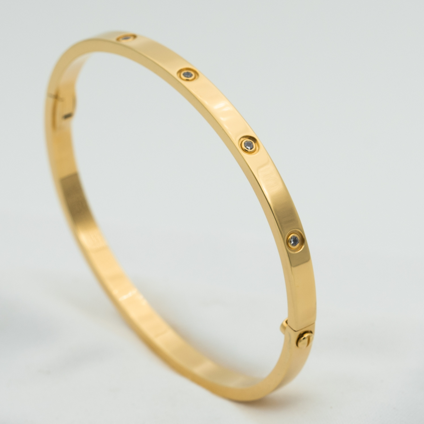 [Dawnora Jewelry]LOVE BRACELET 3.65MM 10 DIAMONDS