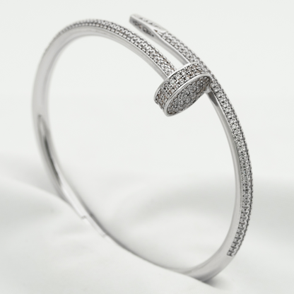 [Dawnora Jewelry]JUSTE BRACELET 3.5MM ALL DIAMONDS