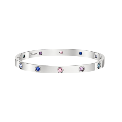 [Dawnora Jewelry]2026 RAINBOW LOVE BRACELET 6.1MM  10 DIAMONDS