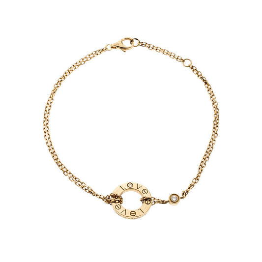 [Dawnora Jewelry]LOVE BRACELET 2 DIAMOND