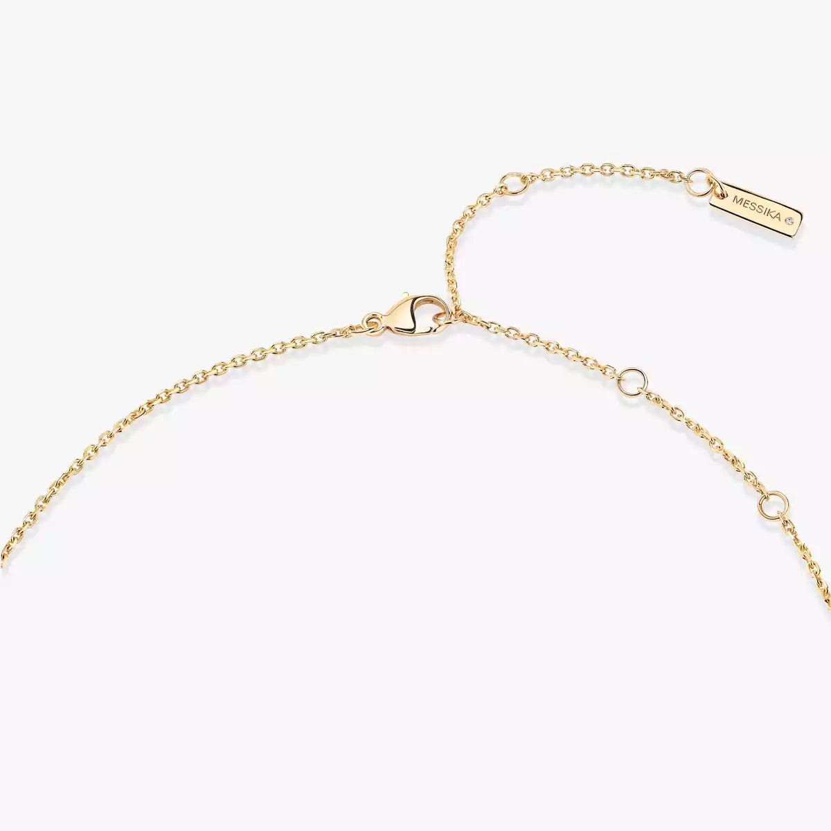 [Dawnora Jewelry]Lucky Eye Diamond Necklace in Rose Gold and Turquoise