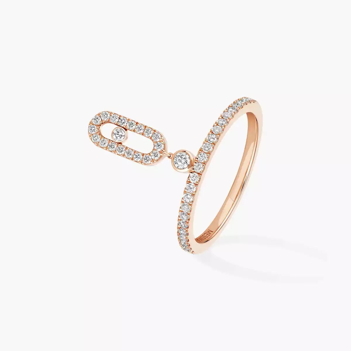 [Dawnora Jewelry]Move Uno Diamond Ring