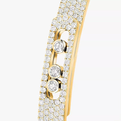 [Dawnora Jewelry]Move Noa Full Pavé Diamond Bangle Bracelet