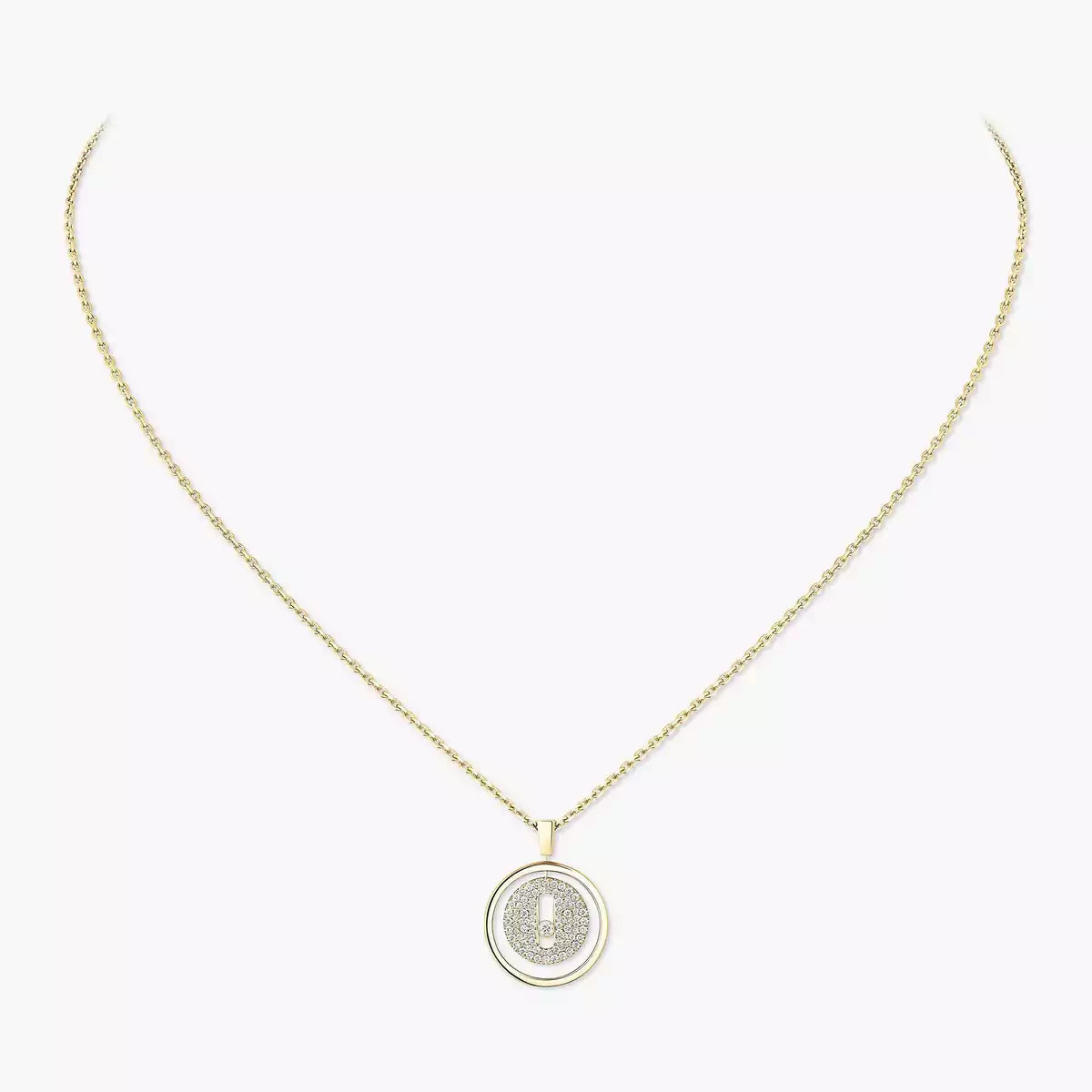[Dawnora Jewelry] Lucky Move Diamond Necklace