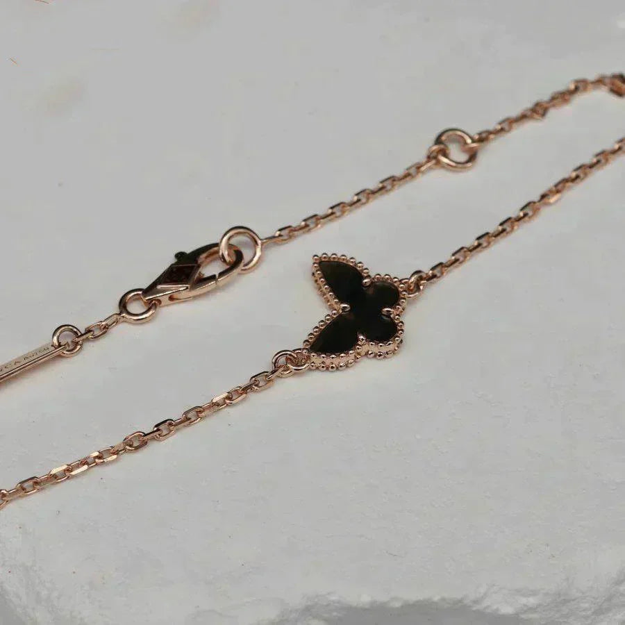 [Dawnora Jewelry]BUTTERFLY ONYX  BUTTERFLY BRACELET